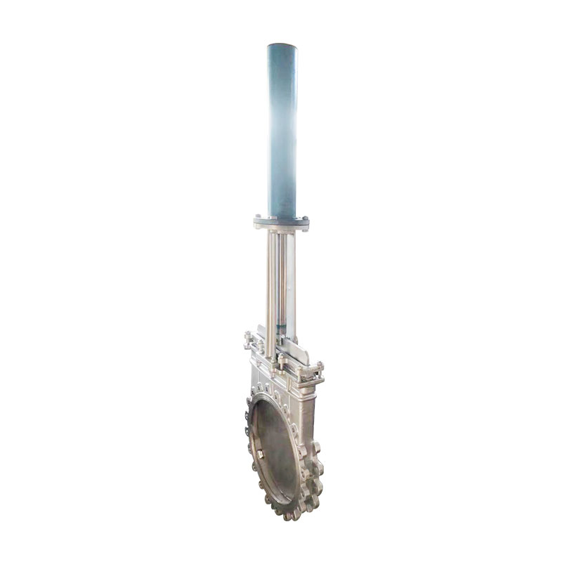 CF8液動(dòng)梅花型刀閘閥PZ743H-10P-DN450